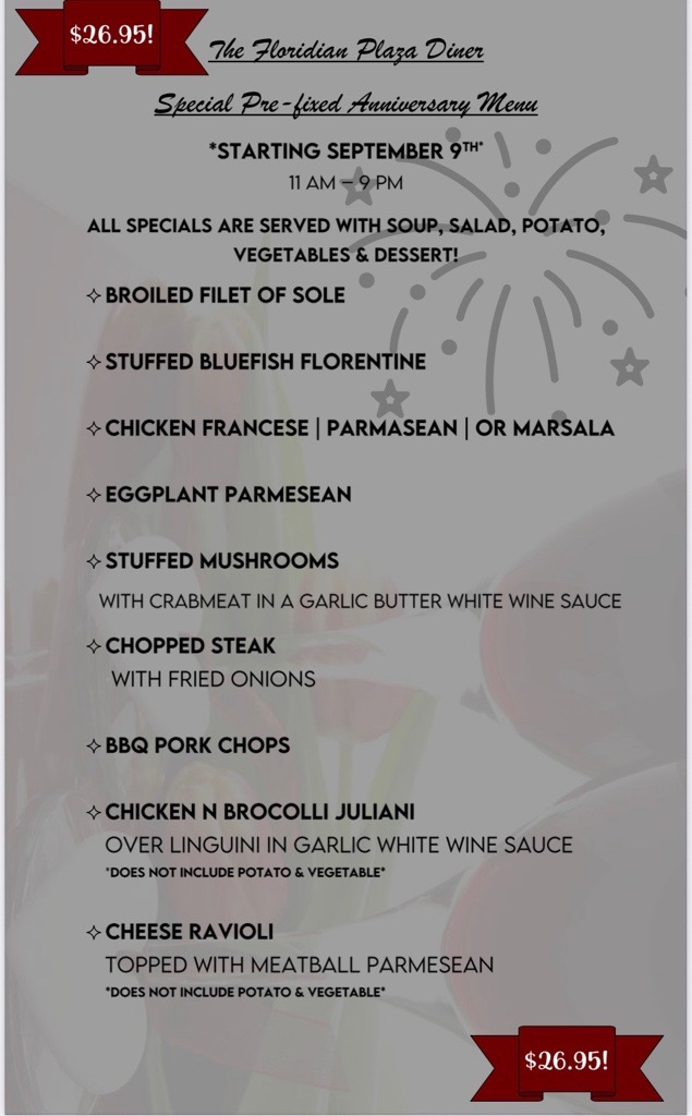 Special Menu 